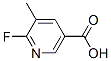 885267-35-6,2-FLUORO-3-METHYL-PYRIDINE-5-CARBOXYLIC ACID