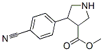 885270-63-3,4-(4-CYANO-PHENYL)-PYRROLIDINE-3-CARBOXYLIC ACID METHYL ESTER