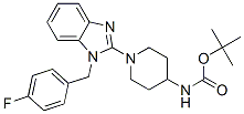 885270-85-9,4-BOC-AMINO-1-[1-(4-FLUORO-BENZYL)-1H-BENZOIMIDAZOL-2-YL]-PIPERIDINE