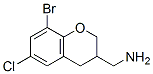 885271-41-0,(8-BROMO-6-CHLORO-CHROMAN-3-YL)-METHYLAMINE