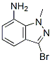 885271-76-1,3-BROMO-1-METHYL-1H-INDAZOL-7-AMINE