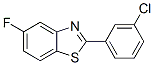 885272-00-4,2-(3-CHLOROPHENYL)-5-FLUOROBENZO[D]THIAZOLE