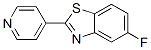 885272-03-7,5-FLUORO-2-(PYRIDIN-4-YL)BENZO[D]THIAZOLE