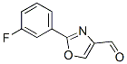 885272-95-7,2-(3-FLUORO-PHENYL)-OXAZOLE-4-CARBALDEHYDE