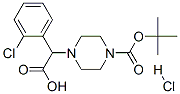 885272-96-8,4-[CARBOXY-(2-CHLORO-PHENYL)-METHYL]-PIPERAZINE-1-CARBOXYLIC ACID TERT-BUTYL ESTER HYDROCHLORIDE