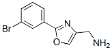 885273-09-6,2-(3-BROMO-PHENYL)-OXAZOL-4-YL-METHYLAMINE