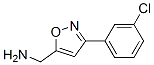 885273-50-7,C-[3-(3-CHLORO-PHENYL)-ISOXAZOL-5-YL]-METHYLAMINE