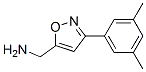 885273-62-1,C-[3-(3,5-DIMETHYL-PHENYL)-ISOXAZOL-5-YL]-METHYLAMINE