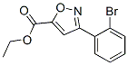 885273-64-3,3-(2-BROMO-PHENYL)-ISOXAZOLE-5-CARBOXYLIC ACID ETHYL ESTER