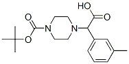 885274-08-8,2-(4-BOC-PIPERAZINYL)-2-(3-METHYL-PHENYL)ACETIC ACID