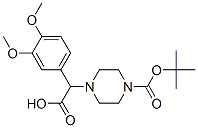 885274-66-8,2-(4-BOC-PIPERAZINYL)-2-(3,4-DIMETHOXY-PHENYL)ACETIC ACID