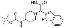 885275-43-4,(4-BOC-AMINO-PIPERIDIN-1-YL)-(1H-INDOL-2-YL)-ACETIC ACID