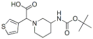 885275-61-6,(3-BOC-AMINO-PIPERIDIN-1-YL)-THIOPHEN-3-YL-ACETIC ACID