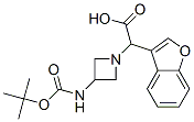 885276-05-1,BENZOFURAN-3-YL-(3-BOC-AMINO-AZETIDIN-1-YL)-ACETIC ACID