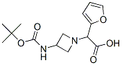 885276-12-0,(3-TERT-BUTOXYCARBONYLAMINO-AZETIDIN-1-YL)-FURAN-2-YL-ACETIC ACID