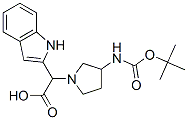 885276-31-3,(3-BOC-AMINO-PYRROLIDIN-1-YL)-(1H-INDOL-2-YL)-ACETIC ACID