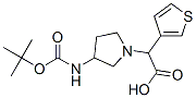 885276-40-4,(3-N-BOC-AMINO-PYRROLIDIN-1-YL)-THIOPHEN-3-YL-ACETIC ACID