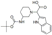 885276-55-1,(3-BOC-AMINO-PIPERIDIN-1-YL)-(1H-INDOL-2-YL)-ACETIC ACID