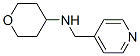 885277-39-4,PYRIDIN-4-YLMETHYL-(TETRAHYDRO-PYRAN-4-YL)-AMINE