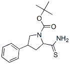 885277-70-3,1-BOC-4-PHENYL-PYRROLIDINE-2-CARBOTHIOIC ACID AMIDE