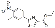 885278-57-9,2-(3-METHYL-4-NITRO-PHENYL)-THIAZOLE-4-CARBOXYLIC ACID ETHYL ESTER