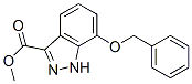 885278-65-9,METHYL 7-BENZYLOXY-1H-INDAZOLE-3-CARBOXYLATE