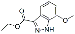 885278-98-8,ETHYL 7-METHOXY-1H-INDAZOLE-3-CARBOXYLATE