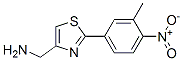 885280-61-5,C-[2-(3-METHYL-4-NITRO-PHENYL)-THIAZOL-4-YL]-METHYLAMINE