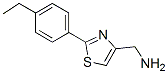 885280-80-8,C-[2-(4-ETHYL-PHENYL)-THIAZOL-4-YL]-METHYLAMINE