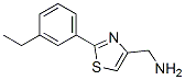 885280-88-6,C-[2-(3-ETHYL-PHENYL)-THIAZOL-4-YL]-METHYLAMINE