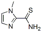 885281-13-0,1-METHYL-1H-IMIDAZOLE-2-CARBOTHIOIC ACID AMIDE