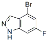 885520-35-4,4-BROMO-6-FLUORO (1H)INDAZOLE