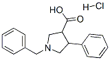 885958-91-8,1-BENZYL-4-PHENYL-PYRROLIDINE-3-CARBOXYLIC ACID HYDROCHLORIDE
