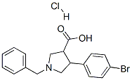885959-06-8,1-BENZYL-4-(4-BROMO-PHENYL)-PYRROLIDINE-3-CARBOXYLIC ACID HYDROCHLORIDE