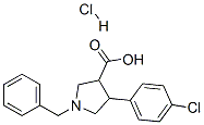 885959-10-4,1-BENZYL-4-(4-CHLORO-PHENYL)-PYRROLIDINE-3-CARBOXYLIC ACID HYDROCHLORIDE