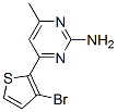 886360-55-0,4-(3-BROMO-2-THIENYL)-6-METHYL-2-PYRIMIDINAMINE