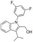 886362-94-3,1-(3',5'-DIFLUOROPHENYL)-2-HYDROXYMETHYL-3-ISOPROPYLINDOLE