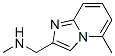 886363-01-5,METHYL-(5-METHYL-IMIDAZO[1,2-A]PYRIDIN-2-YLMETHYL)-AMINE