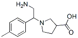 886364-05-2,1-(2-AMINO-1-P-TOLYL-ETHYL)-PYRROLIDINE-3-CARBOXYLIC ACID