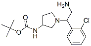 886364-64-3,3-N-BOC-AMINO-1-[2-AMINO-1-(2-CHLORO-PHENYL)-ETHYL]-PYRROLIDINE