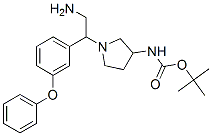 886365-03-3,3-N-BOC-AMINO-1-[2-AMINO-1-(3-PHENOXY-PHENYL)-ETHYL]-PYRROLIDINE