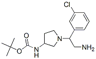 886365-07-7,3-N-BOC-AMINO-1-[2-AMINO-1-(3-CHLORO-PHENYL)-ETHYL]-PYRROLIDINE
