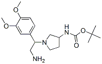 886365-15-7,3-N-BOC-AMINO-1-[2-AMINO-1-(3,4-DIMETHOXY-PHENYL)-ETHYL]-PYRROLIDINE