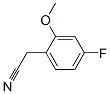 886498-56-2,2-Methoxy-4-fluorobenzyl cyanide