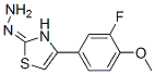 886504-35-4,4-(3-FLUORO-4-METHOXYPHENYL)-2(3H)-THIAZOLONE HYDRAZONE