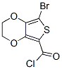 886851-53-2,7-BROMO-2,3-DIHYDROTHIENO[3,4-B][1,4]DIOXINE-5-CARBONYL CHLORIDE 90