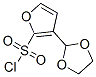 886851-63-4,3-(1,3-DIOXOLAN-2-YL)FURAN-2-SULFONYL CHLORIDE