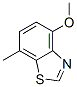 88686-31-1,Benzothiazole, 4-methoxy-7-methyl- (9CI)