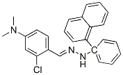 88738-63-0,2-chloro-4-(dimethylamino)benzaldehyde 1-naphthylphenylhydrazone