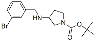 887578-25-8,3-(3-BROMO-BENZYLAMINO)-PYRROLIDINE-1-CARBOXYLIC ACID TERT-BUTYL ESTER